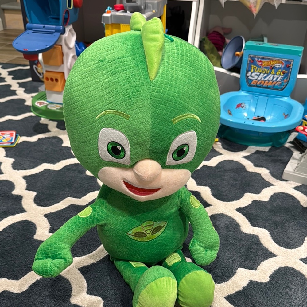 Green Gekko Stuffed Animal Plush Toy